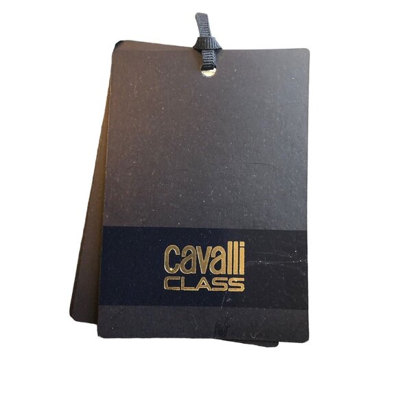 Cavalli Class Gloves Wool Grey Logo Print Knitted One Size New Tag Unisex Winter - Picture 4 of 10